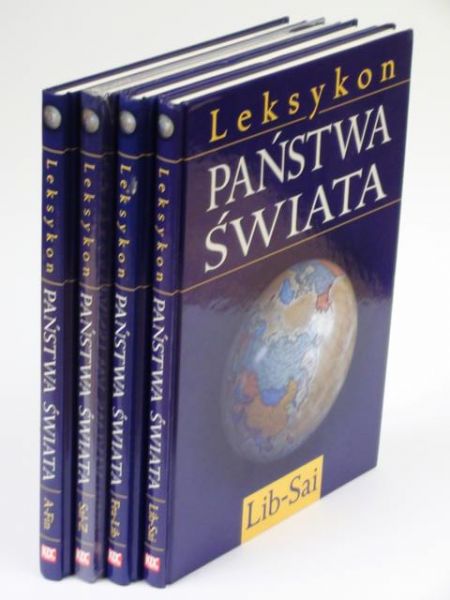 Państwa świata: Leksykon, t. I-IV (komplet)