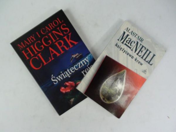 Higgins Clark,  - Świąteczny rejs, Księżycowa krew, 2 książki