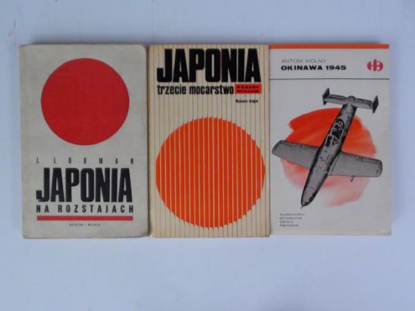 Wolny A., Lobman J.,   - Historia Japonii, 3 książki