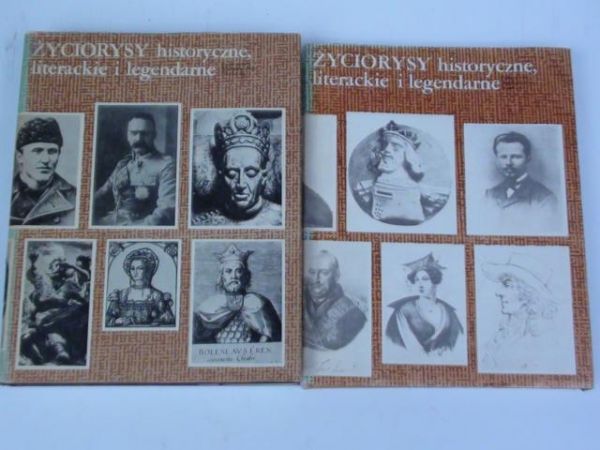Stefanowska Z.,  J. - Życiorysy historyczne, literackie i legendarne (2 książki)