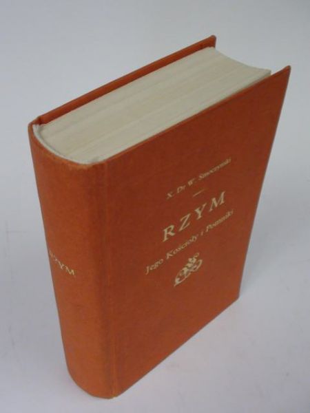 y - Rzym. Jego Kościoły i Pomniki. REPRINT z 1902