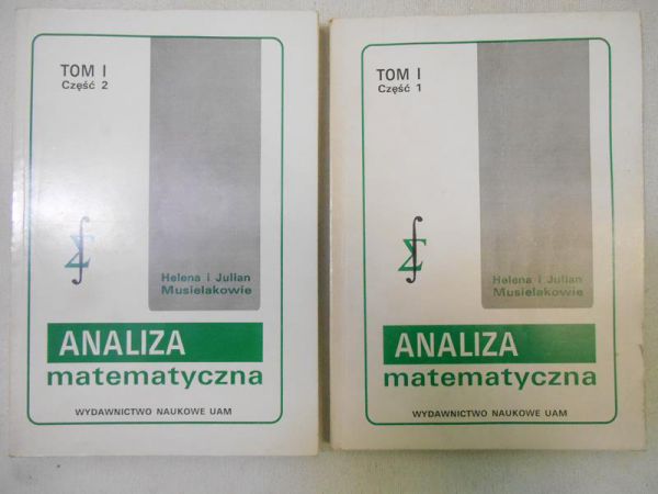 Analiza matematyczna t.I, cz.1-2