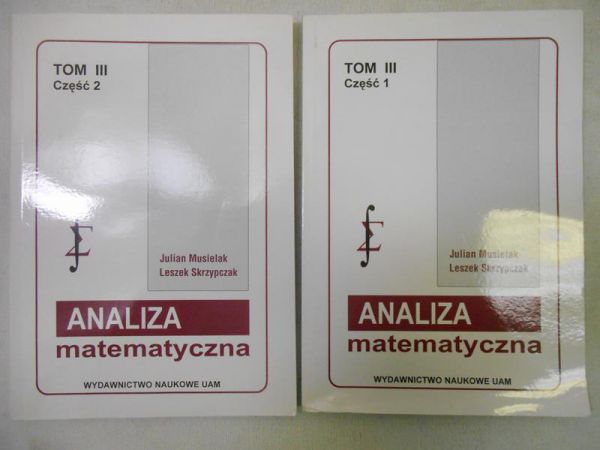 Analiza matematyczna, t. III, cz. 1-2
