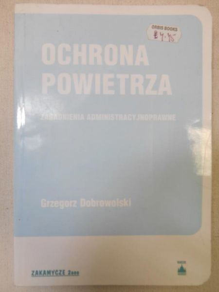 Dobrowolski Grzegorz - Ochrona powietrza