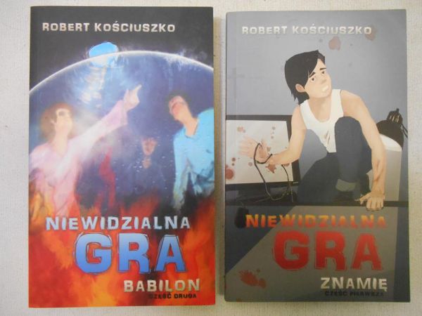 Kościuszko Robert - Niewidzialna gra, 2 książki