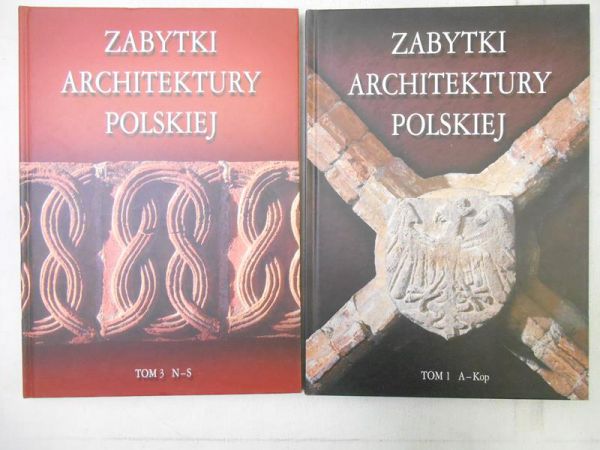 Zabytki architektury polskiej, Tom I, III
