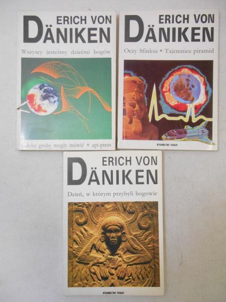 Daniken von Erich - Oczy sfinksa. Tajemnice piramid/Dzień, w którym przybyli bogowie/Wszyscy jesteśmy dziećmi bogów