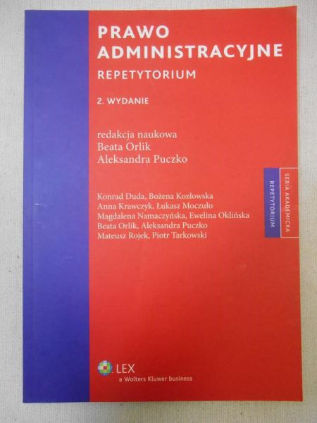 Prawo administracyjne Repetytorium
