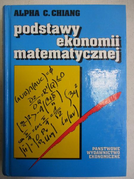 Podstawy ekonomii matematycznej