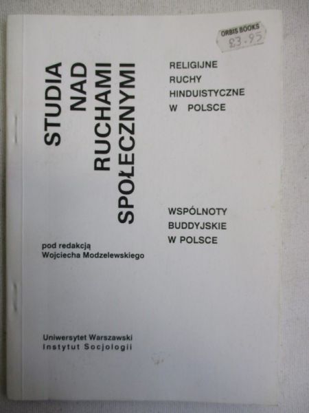 Studia nad ruchami społecznymi Tom VI