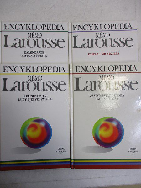 Encyklopedia Memo Larousse t. I, II ,III, VI
