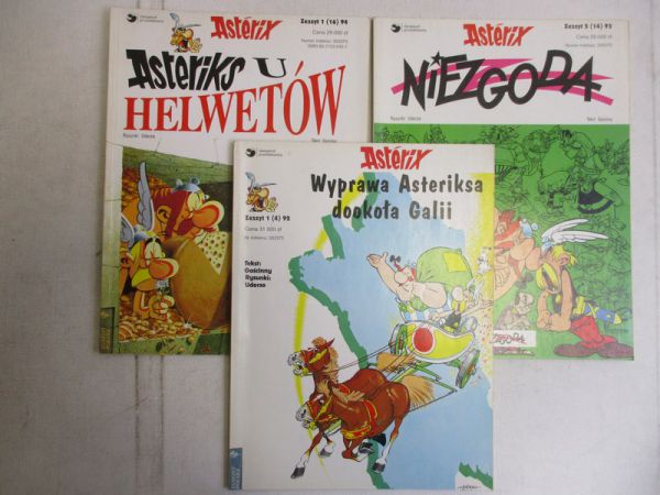 Gościnny  - Asterix. Wyprawa Asteriksa dookoła Galii / Niezgoda / Asteriks u Helwetów