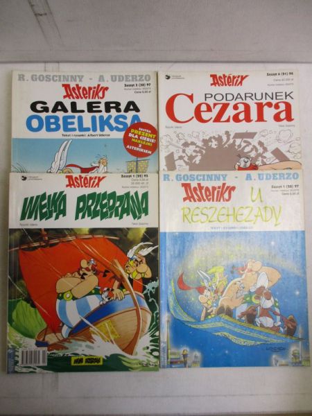 Rene - Asteriks. U Reszehezady/Podarunek Cezara/Galera Obeliksa/Wielka przeprawa