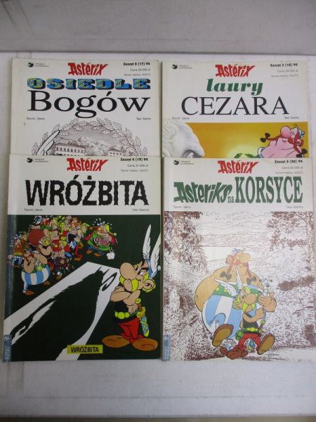 Gościnny Rene - Asteriks -  Osiedle bogów/Laury Cezara/Wróżbita/Asteriks na Korsyce