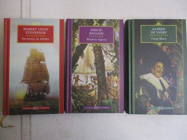 De Vigny / Salgari / Stevenson - Cinq-Mars / Władca ognia / Porwany za młodu