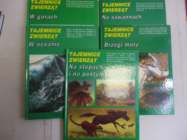 Tajemnice zwierząt, 5 tomów