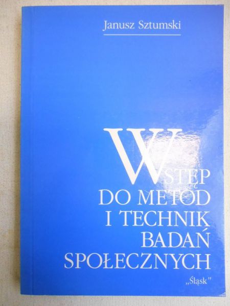 Wstęp do metod i technik badań społecznych