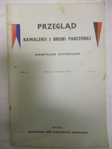 Przegląd kawalerii i broni pancernej