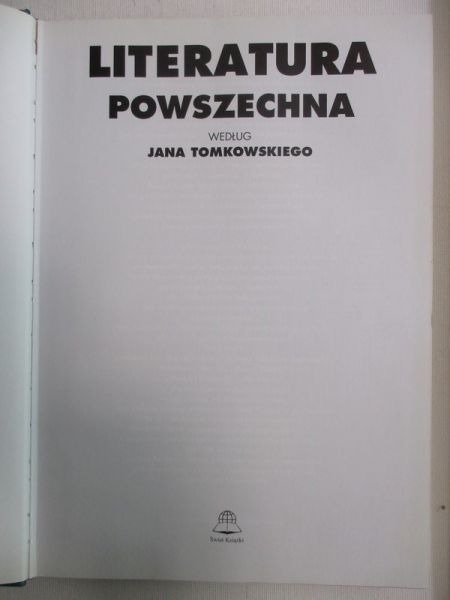 Literatura powszechna