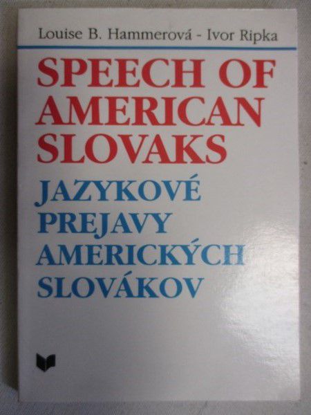 Hammerova Louise B. - Speech of American Slovaks