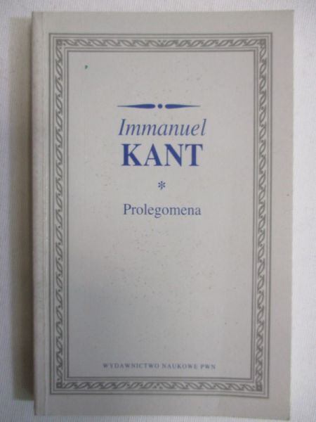 Prolegomena