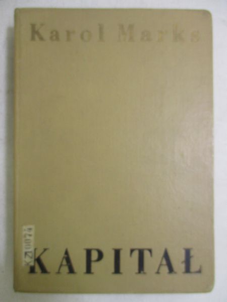 Kapitał, T. III