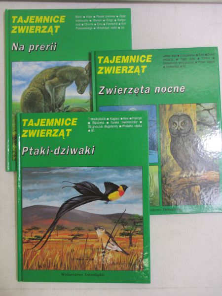 Tajemnice zwierząt, 3 tomy