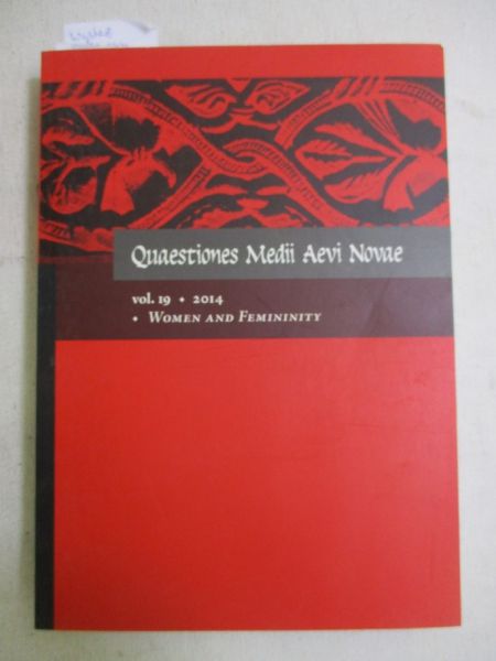 Quaestiones Medii Aevi Novae, vol 19/2014