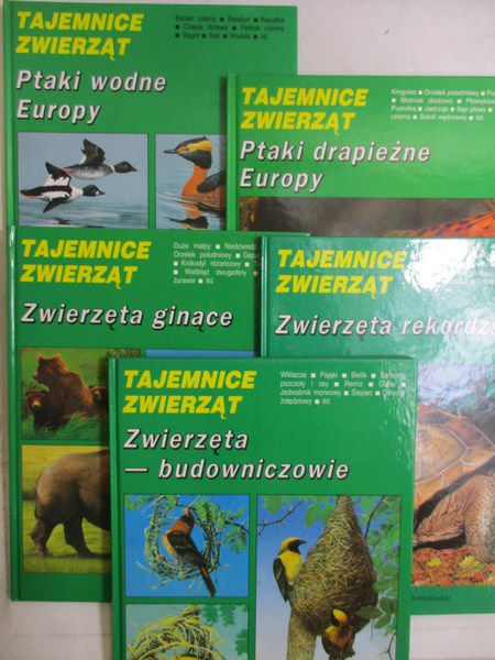 Tajemnice zwierząt, 5 książek