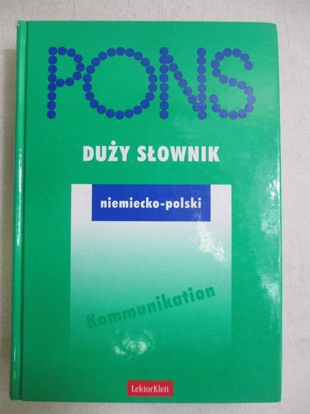 Duży słownik niemiecko- polski, Pons