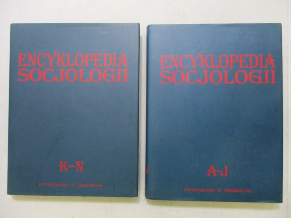 Encyklopedia socjologii, A-J, K-N