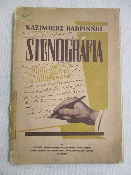 Karpiński Kazimierz - Stenografia polska, 1942 r.