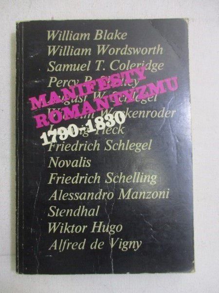 Manifest romantyzmu 1790-1830