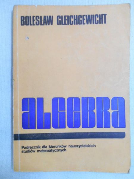 Gleichgewicht Bolesław - Algebra