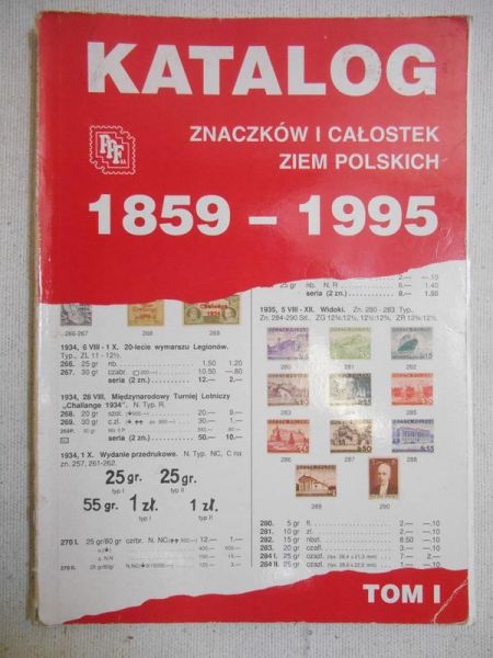 Jankowski Michał - Katalog znaczków i całostek ziem polskich 1859-1995
