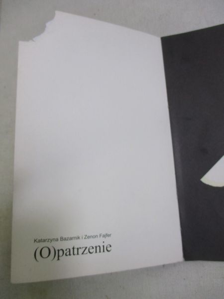 (O)patrzenie