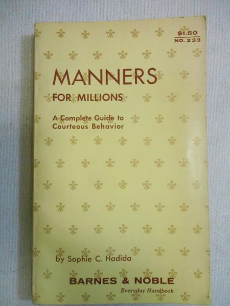 Manners for Millions
