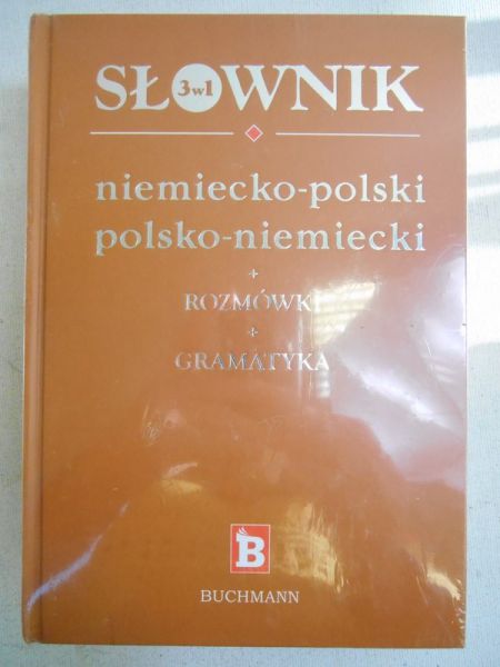 Słownik 3 w 1 niemiecko-polski, polsko-niemiecki, nowy