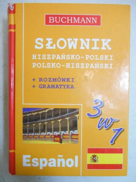 Słownik hiszpańsko-polski + rozmówki + gramatyka