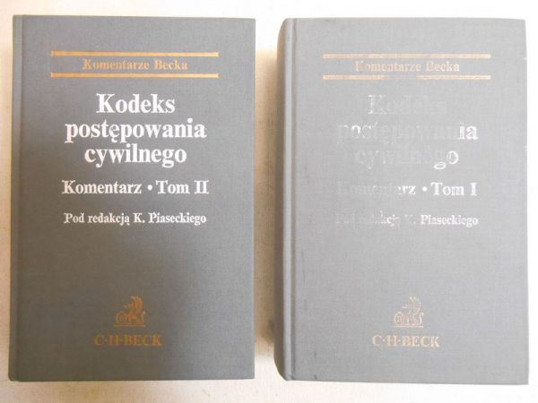 Kodeks postępowania cywilnego. Tom I-II