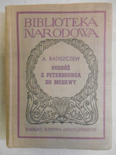 Podróż z Petersburga do Moskwy