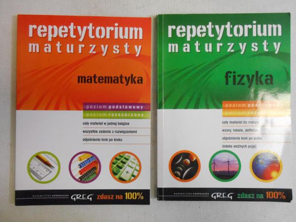 Repetytorium maturzysty. Matematyka/Repetytorium maturzysty. Fizyka