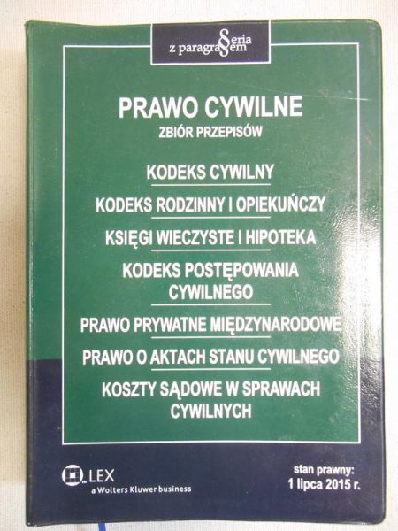 Prawo cywilne. Zbiór przepisów