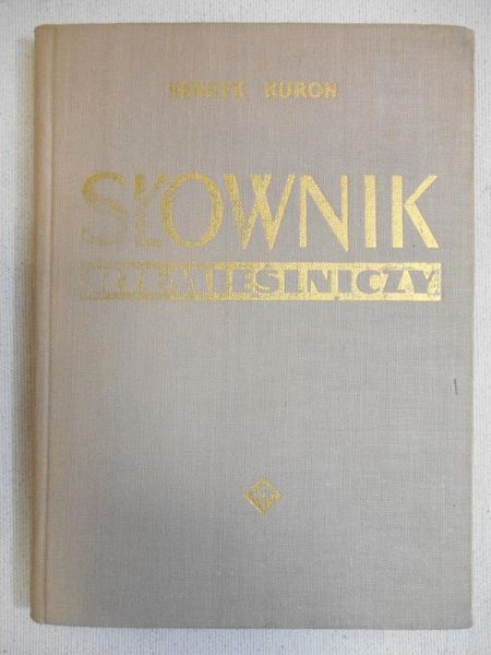 Słownik rzemieślniczy