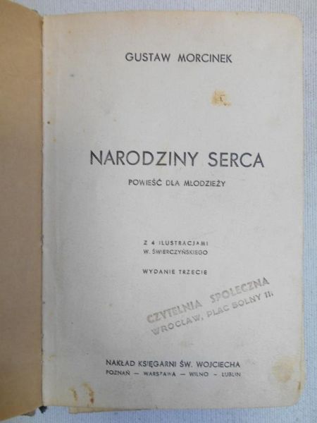 Narodziny serca, 1932 r.