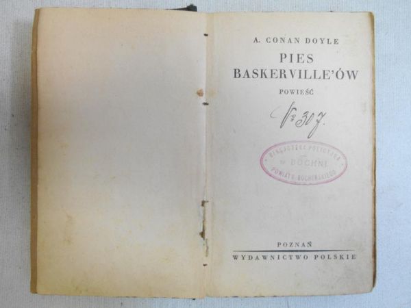 Pies Baskerville'ów, 1903 r.