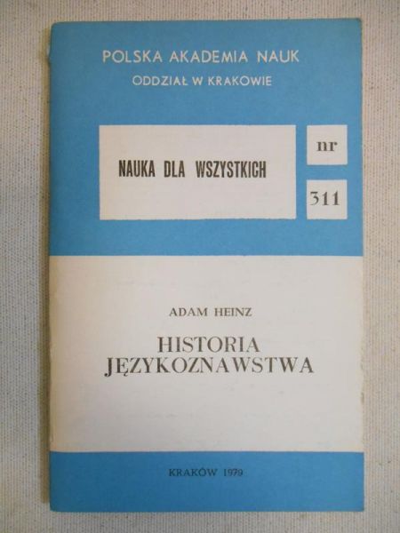Historia językoznawstwa