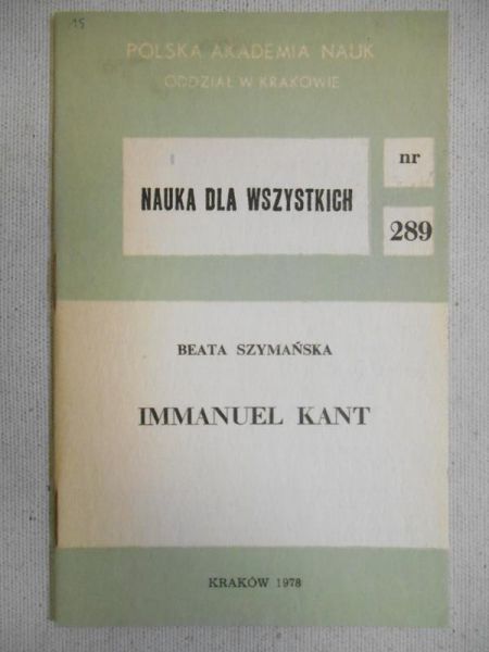 Immanuel Kant