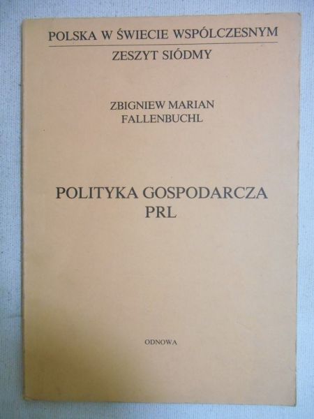 Polityka gospodarcza PRL
