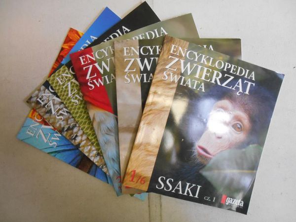 Encyklopedia zwierząt świata, 6 części